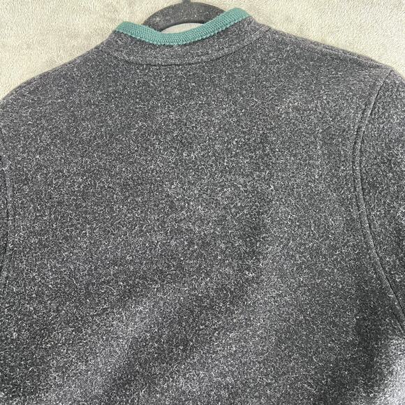 Vintage Austrian Trachten Jacket Omen's 34 Loden Wool Alpaca Boiled Wool Blazer - Picture 9 of 11